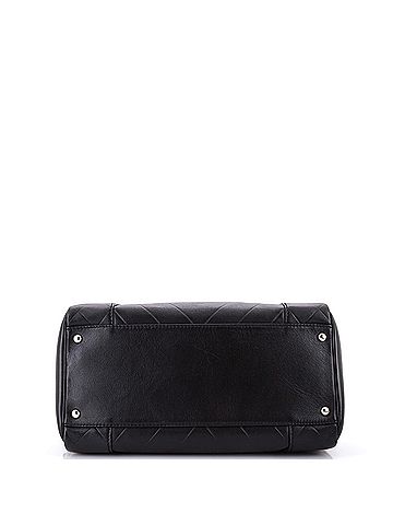 Chanel All Day Long Bowler Bag Chevron Leather Medium (view 2)
