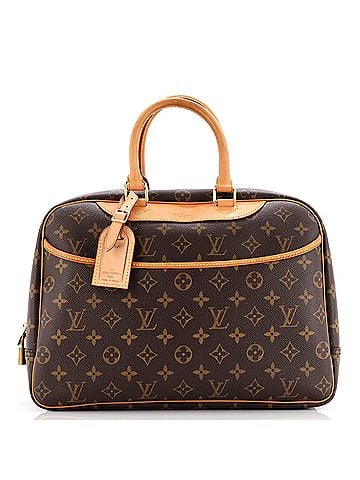 Louis Vuitton Deauville Handbag Monogram Canvas (view 1)