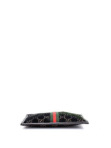 Gucci Ophidia Zip Pouch GG Velvet Large (view 2)