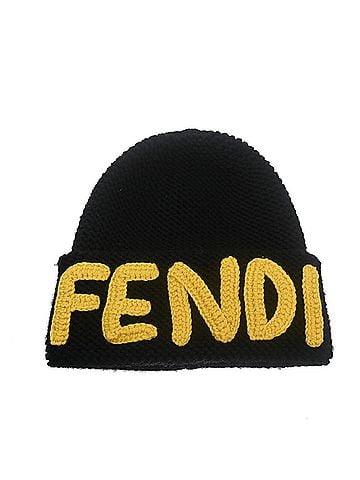 Fendi Black Wool Hat (view 1)