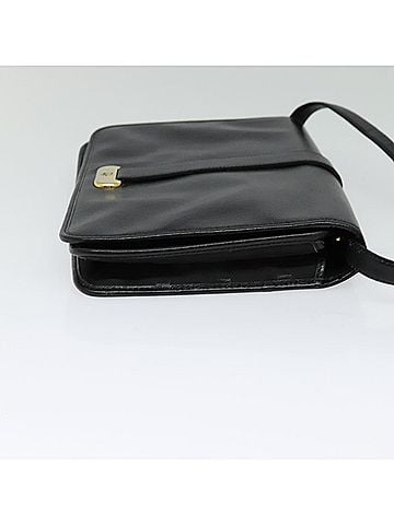Dior Black Leather Shoulder Bag (view 2)