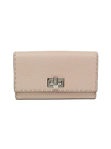 Fendi Selleria Pink Beige Leather Long Wallet (Bi-Fold) (view 1)