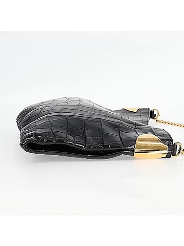 Gucci Black Leather Shoulder Bag (view 2)