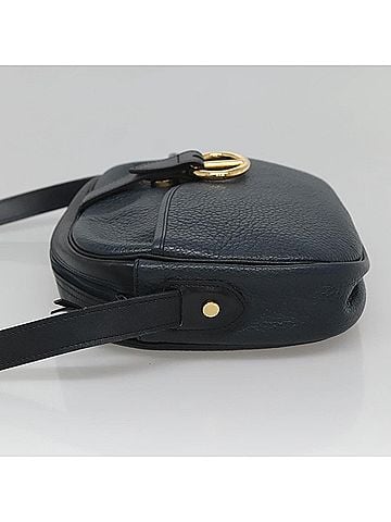 Dior Black Leather Shoulder Bag (view 2)