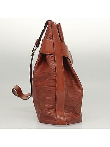Louis Vuitton Sac D'épaule Brown Leather Shoulder Bag (view 2)