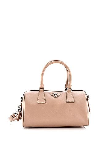 Prada Lux Convertible Boston Bag Saffiano Leather Small (view 1)