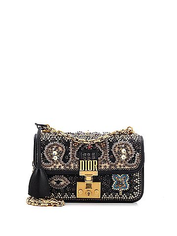Christian Dior Dioraddict Flap Bag Embellished Leather Small (view 1)
