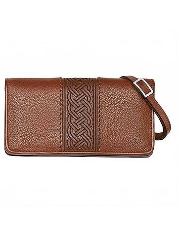 Brighton Women's Interlok Weave Large Wallet (view 1)