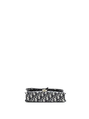 Christian Dior Saddle Chain Clutch Oblique Canvas (view 2)
