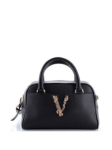 Versace Virtus Bowling Bag Leather (view 1)