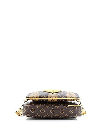 Louis Vuitton Nigo Trio Messenger Bag Limited Edition Stripes Monogram Canvas (view 2)