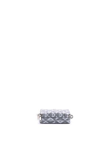 Christian Dior Double Zip Crossbody Pouch CD Diamond Coated Canvas (view 2)