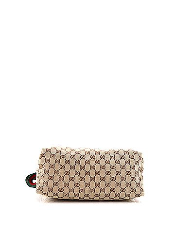 Gucci Front Pocket Web Messenger GG Canvas Medium (view 2)