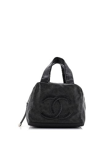 Chanel CC Bowler Bag Perforated Leather Small (view 1)