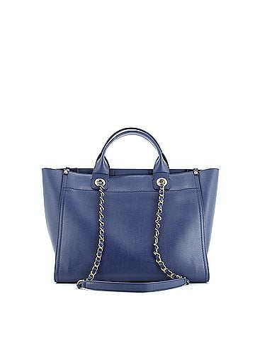 Chanel Deauville Tote Studded Caviar Small (view 2)