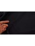 Dolce & Gabbana Basic 100% Silk Solid Black Black Solid Silk Wool Fringe Wrap Women's Scarf One size - photo 5