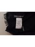 Dolce & Gabbana Basic 100% Silk Solid Black Black Solid Silk Wool Fringe Wrap Women's Scarf One size - photo 6