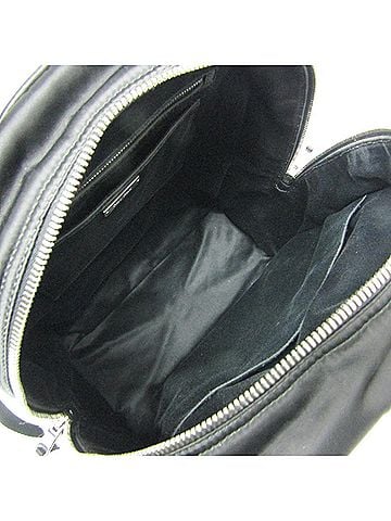 Miu Miu Black Nylon Knit Backpack (view 2)