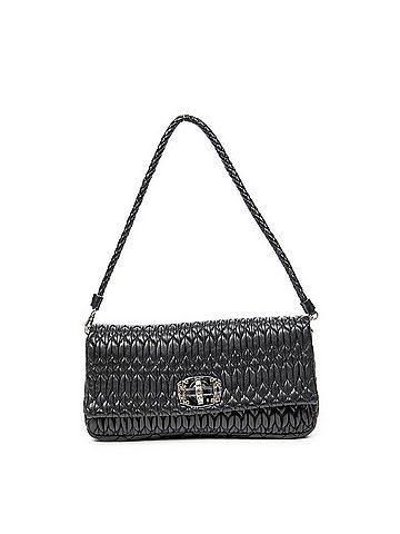 Miu Miu Small Crystal Chain Flap Clutch  (view 1)