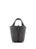 Hermès Gray Black Picotin Lock Bag Felt with Leather PM One size - photo 1