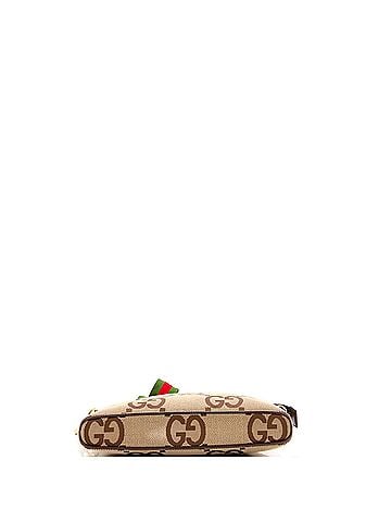 Gucci Zip Messenger Bag Jumbo GG Canvas (view 2)