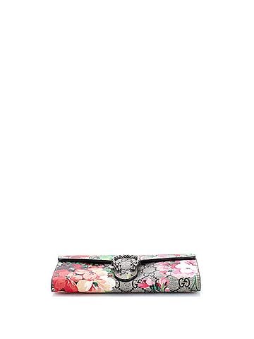 Gucci Dionysus Chain Wallet Blooms Print GG Coated Canvas Long (view 2)