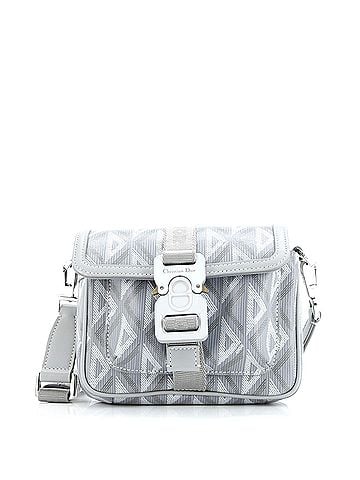 Christian Dior Hit the Road Flap Crossbody Bag CD Diamond Coated Canvas and Leather Mini (view 1)