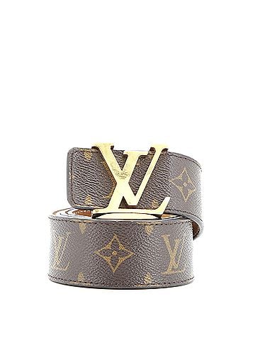 Louis Vuitton LV Initiales Belt Monogram Canvas Wide (view 1)