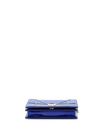 Christian Dior Diorama Wallet on Chain Cannage Embossed Calfskin (view 2)