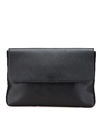 Gucci Pebbled Calfskin Portfolio Clutch (view 1)