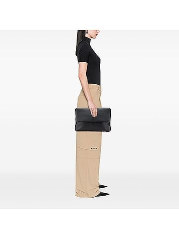 Gucci Pebbled Calfskin Portfolio Clutch (view 2)