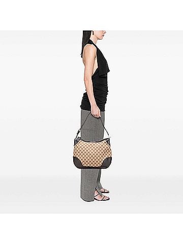 Gucci GG Canvas Charlotte Hobo (view 2)