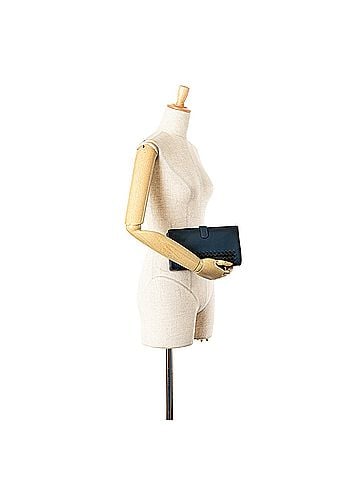 Bottega Veneta Intrecciato Trimmed Nappa Wristlet Clutch (view 2)