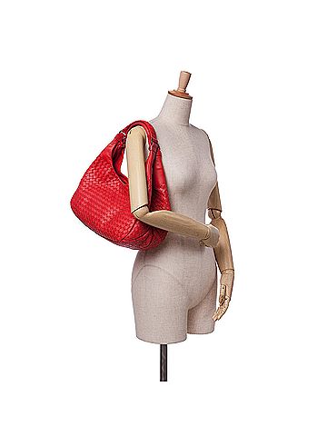 Bottega Veneta Small Nappa Intrecciato Campana Hobo (view 2)