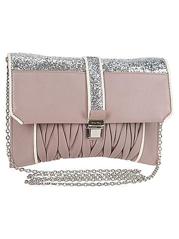 Miu Miu Matelassé Beige Leather Shoulder Bag (view 1)