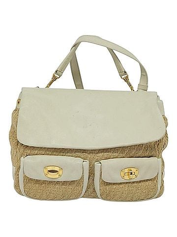 Miu Miu Beige Leather Handbag (view 1)
