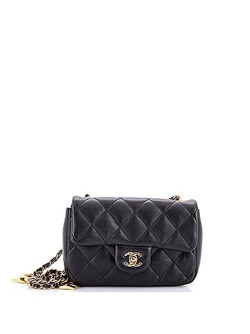 Chanel Heart Charms Flap Bag Quilted Lambskin Mini (view 1)