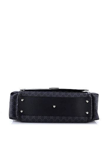 Gucci Web Strap Diaper Bag GG Coated Canvas Small (view 2)