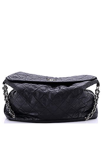 Chanel French Riviera Hobo Quilted Caviar Large (view 1)