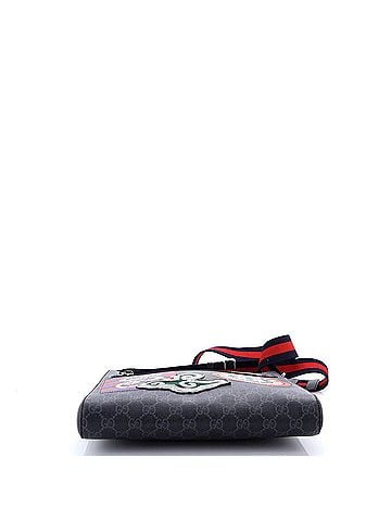 Gucci Night Courrier Zip Messenger GG Coated Canvas with Applique Medium (view 2)