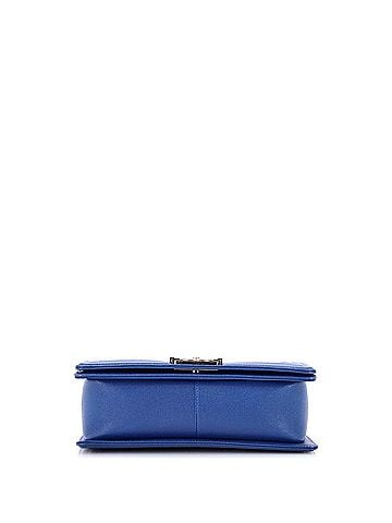 Chanel Boy Flap Bag Quilted Caviar Old Medium (view 2)