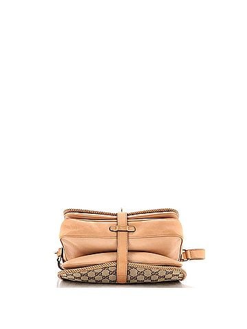 Gucci Marrakech Messenger Bag GG Canvas with Leather Medium (view 2)