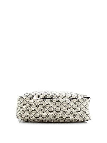 Gucci Front Zip Camera Bag GG Coated Canvas Large (view 2)