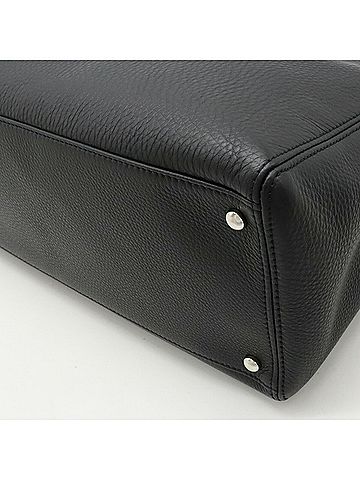 Chanel Black Leather Shoulder Bag Tote Bag (view 2)