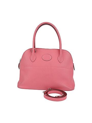 Hermès Rose Azalee Swift Leather Handbag Shoulder Bag Tote Bag (view 1)
