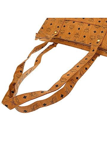 MCM Brown Pvc Tote Bag (view 2)