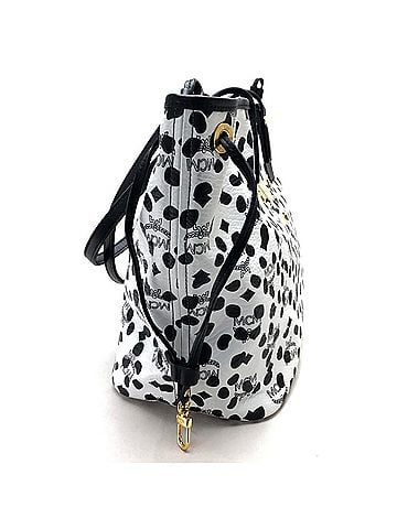 MCM Black Leather Tote Bag (view 2)