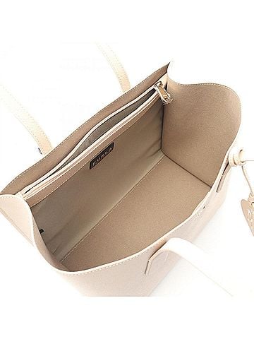 FURLA Pink Leather Tote Bag (view 2)