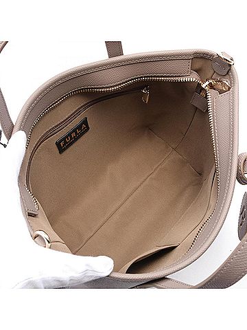 FURLA Brown Leather Tote Bag (view 2)