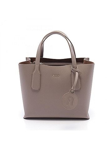 FURLA Brown Leather Tote Bag (view 1)